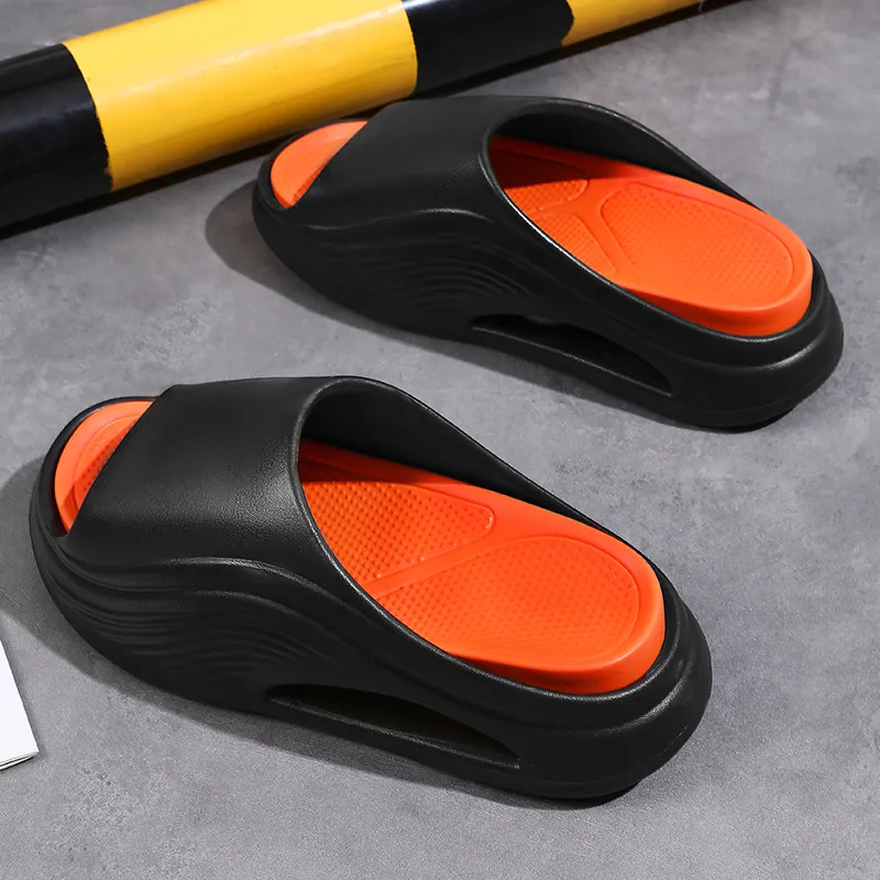 Colorful Creations EVA Cut Out Slip Resistant Abrasion Resistant Odor Resistant Quiet Slide Slippers Men's-4