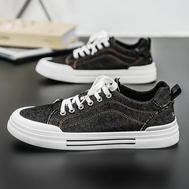 Colorful Creations Height Increasing, Abrasion Resistant, Lightweight, And Breathable Low Top Canvas Shoes Men's Box-2