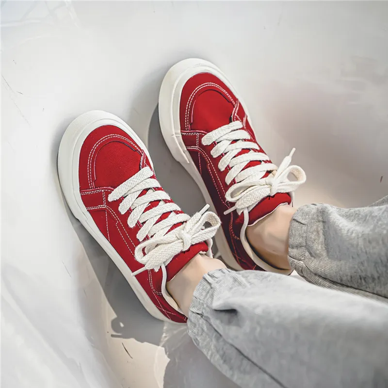Colorful Creations Height Increasing, Lightweight, Breathable, Slip Resistant Low Top Canvas Shoes Men's Box-3