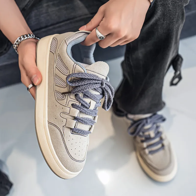 Colorful Creations Height Increasing Abrasion Resistant Slip Resistant Low Top Skateboard Shoes Men's-3