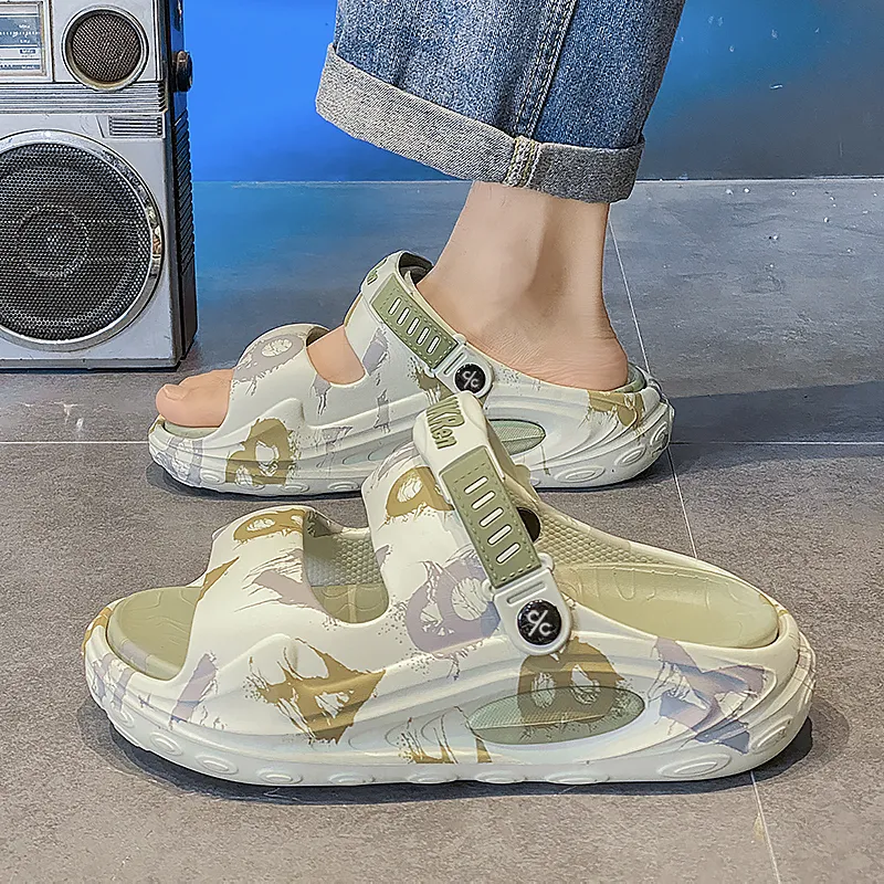 Colorful Creations Beach Sandals Men's-8