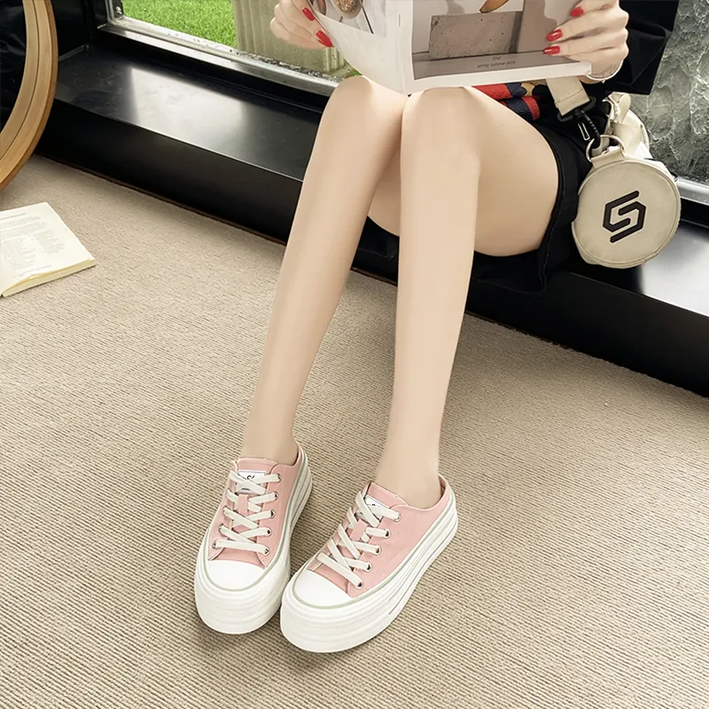 Colorful Creations Stitching Slip Resistant Abrasion Resistant Quiet Closed Toe Slippers Women's-21