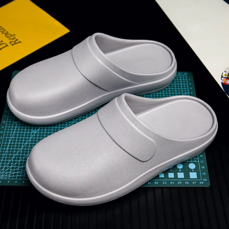 Colorful Creations EVA Cut Out Quiet Odor Resistant Abrasion Resistant Slip Resistant Closed Toe Slippers Men's Box-7