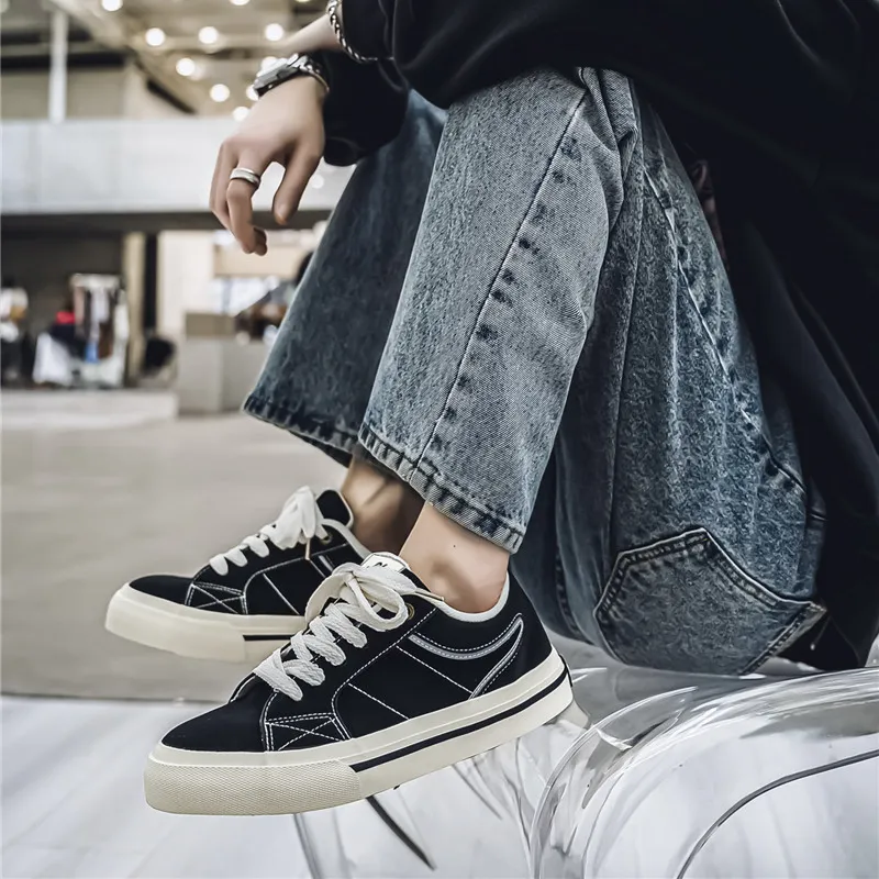 Colorful Creations Slip Resistant, Abrasion Resistant, Breathable, Height Increasing Low Top Skateboard Shoes Men's-8