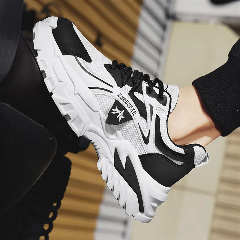 Colorful Creations Height Increasing Abrasion Resistant Lightweight Slip Resistant Low Top Chunky Sneakers Men's-17