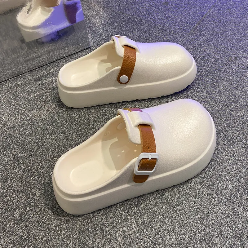 Colorful Creations EVA Cut Out Slip Resistant, Odor Resistant, Quiet Closed Toe Slippers Women's-9