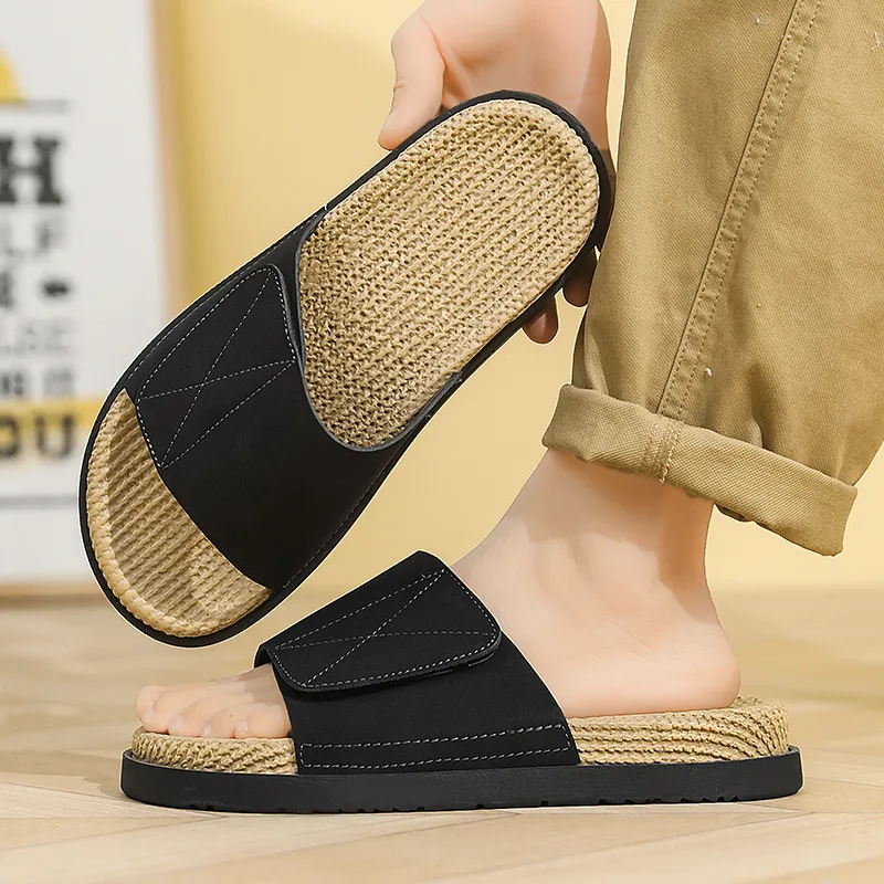 Colorful Creations EVA Cut Out Quiet Slip Resistant Abrasion Resistant Massage Slide Slippers Men's-4