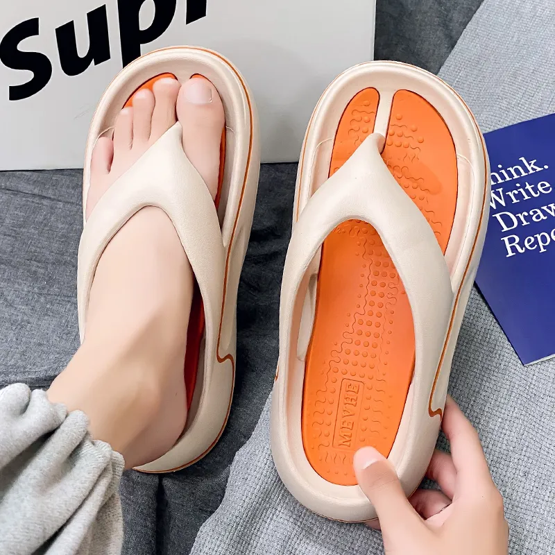 Colorful Creations EVA Slip Resistant Abrasion Resistant Quiet Flip Flops Men's-21