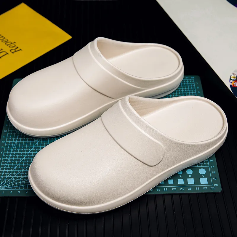 Colorful Creations EVA Cut Out Quiet Odor Resistant Abrasion Resistant Slip Resistant Closed Toe Slippers Men's Box-13
