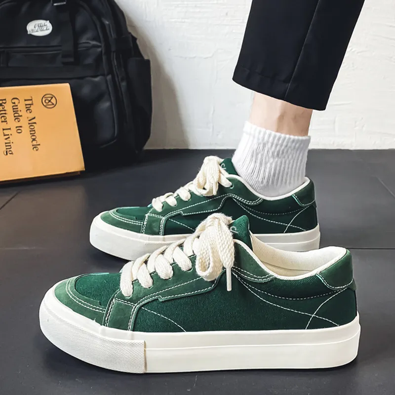 Colorful Creations Height Increasing, Lightweight, Breathable, Slip Resistant Low Top Canvas Shoes Men's Box-17