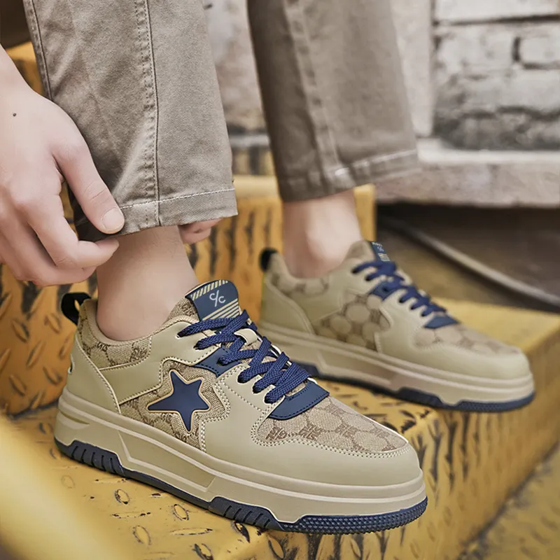 Colorful Creations Slip Resistant, Abrasion Resistant, Breathable, Height Increasing Low Top Skateboard Shoes Men's Box-13