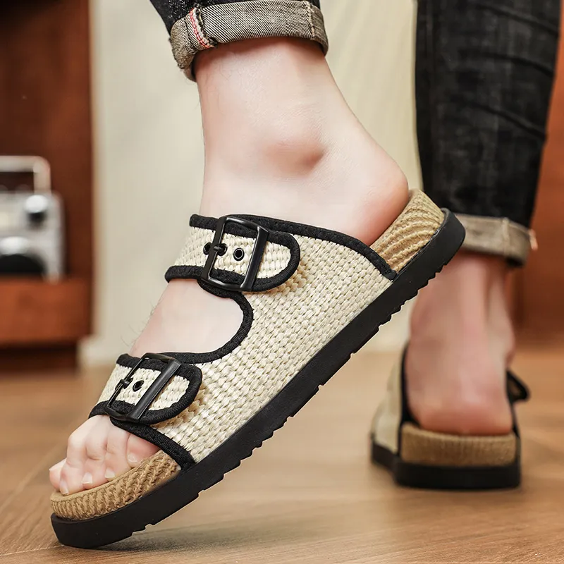 Colorful Creations EVA Cut Out Quiet Slip Resistant Odor Resistant Abrasion Resistant Slide Slippers Men's-6