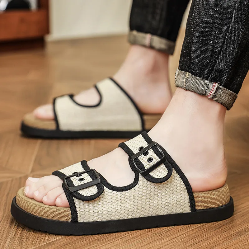 Colorful Creations EVA Cut Out Quiet Slip Resistant Odor Resistant Abrasion Resistant Slide Slippers Men's-5