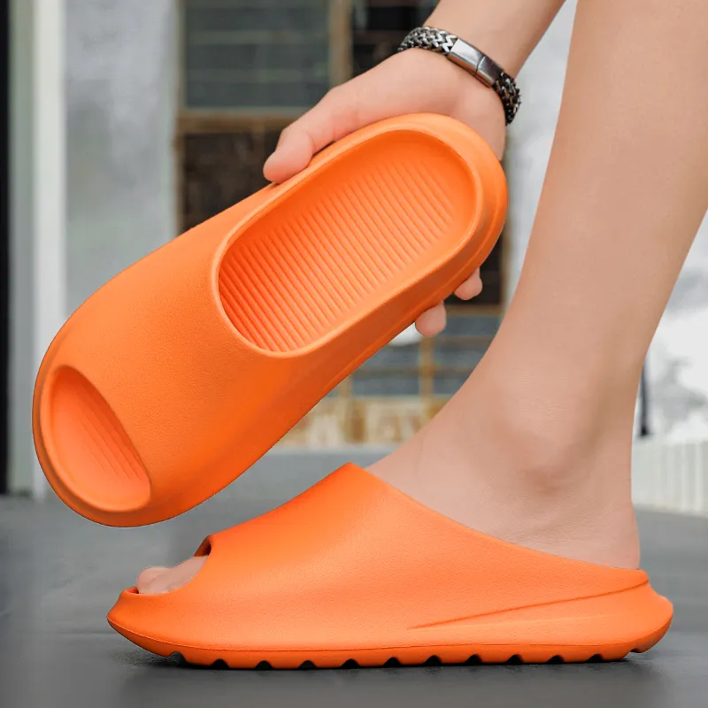 Colorful Creations EVA Cut Out Slip Resistant Abrasion Resistant Odor Resistant Quiet Slide Slippers Men's-26