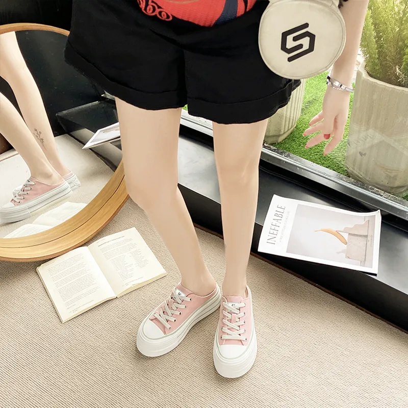 Colorful Creations Stitching Slip Resistant Abrasion Resistant Quiet Closed Toe Slippers Women's-22