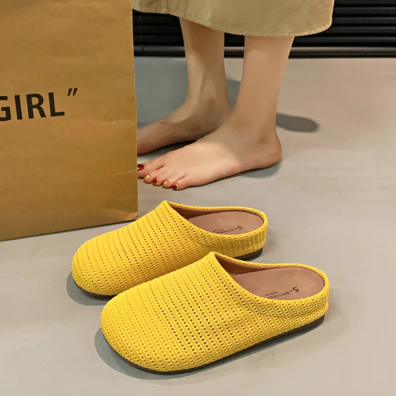 Colorful Creations Stitching Quiet, Odor Resistant, Slip Resistant Closed Toe Slippers Women's Box-17