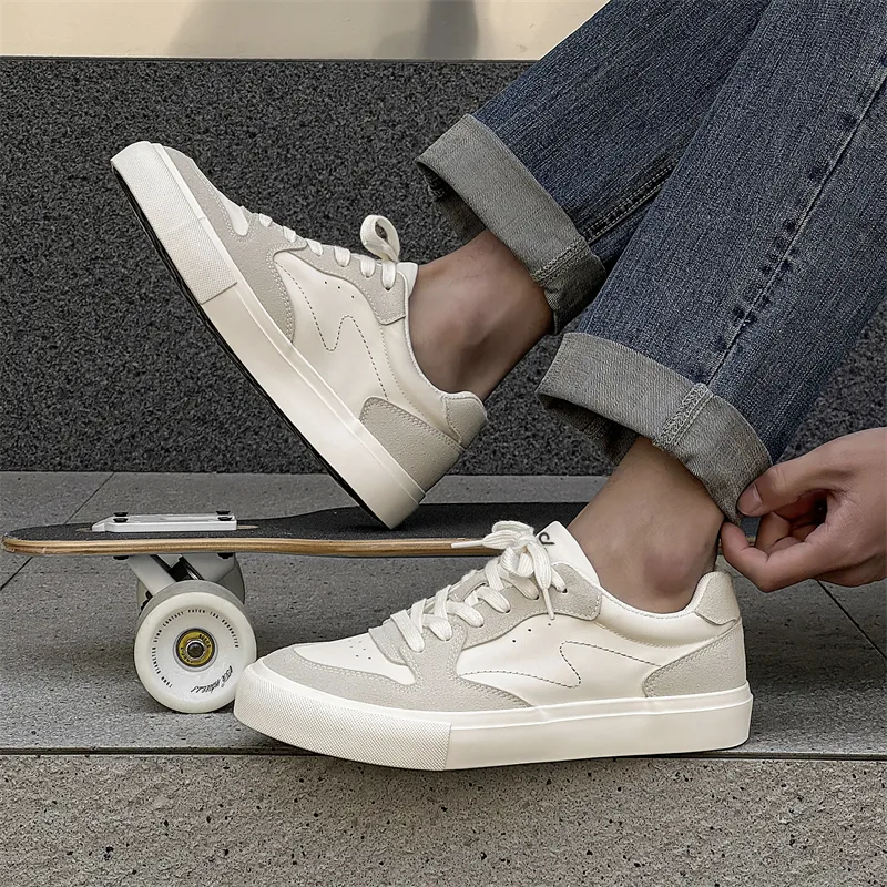 Colorful Creations Slip Resistant, Abrasion Resistant, Breathable, Height Increasing Low Top Skateboard Shoes Men's Box-3