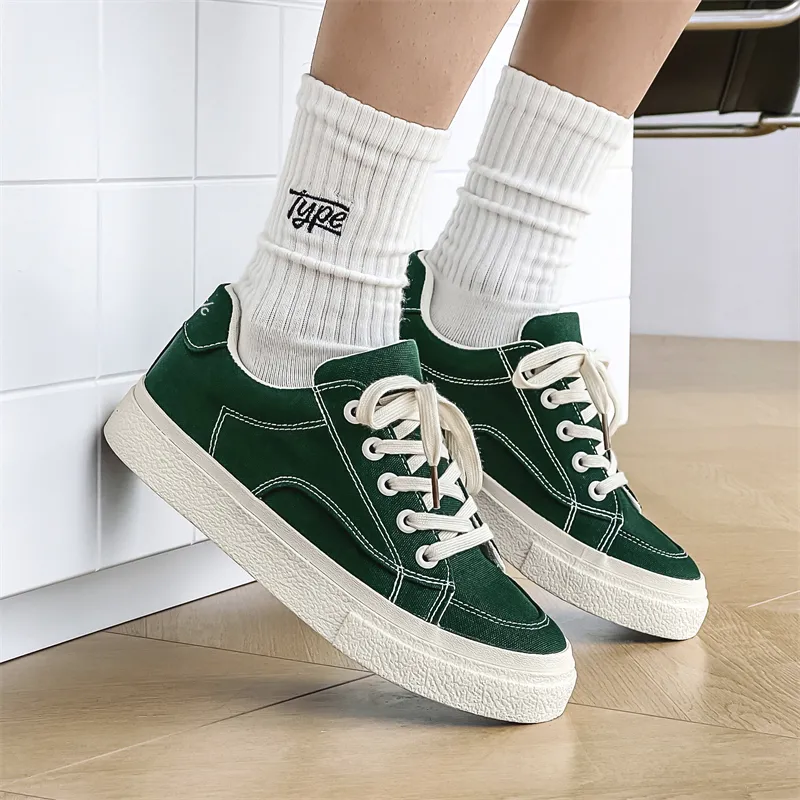 Colorful Creations Wear resistant, Lightweight, Breathable, And Non slip. Low Top Canvas Shoes Men's-14