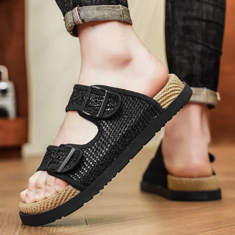 Colorful Creations EVA Cut Out Quiet Slip Resistant Odor Resistant Abrasion Resistant Slide Slippers Men's-12