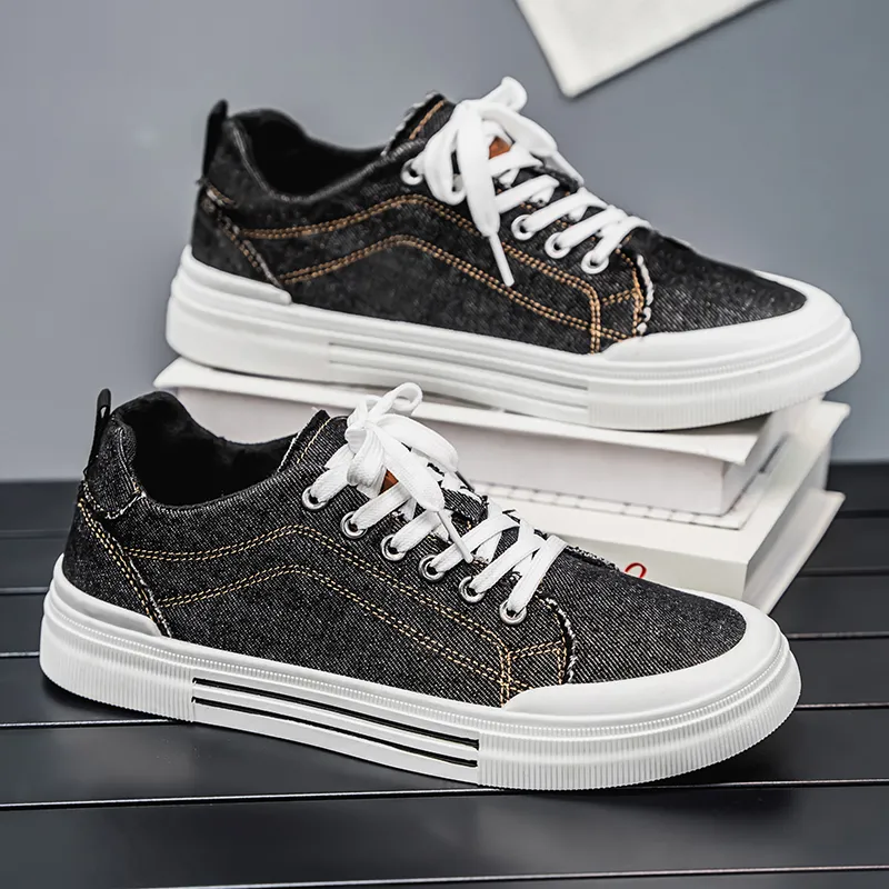 Colorful Creations Height Increasing, Abrasion Resistant, Lightweight, And Breathable Low Top Canvas Shoes Men's Box-1