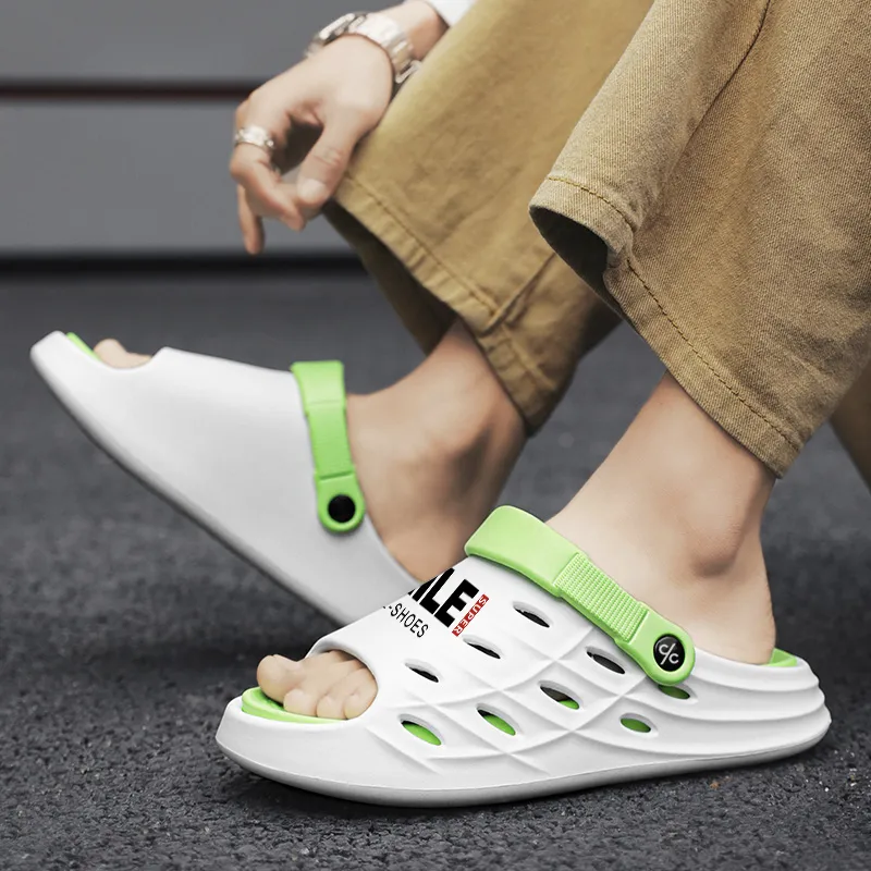 Colorful Creations EVA Slip Resistant Abrasion Resistant Odor Resistant Quiet Slide Slippers Unisex-10