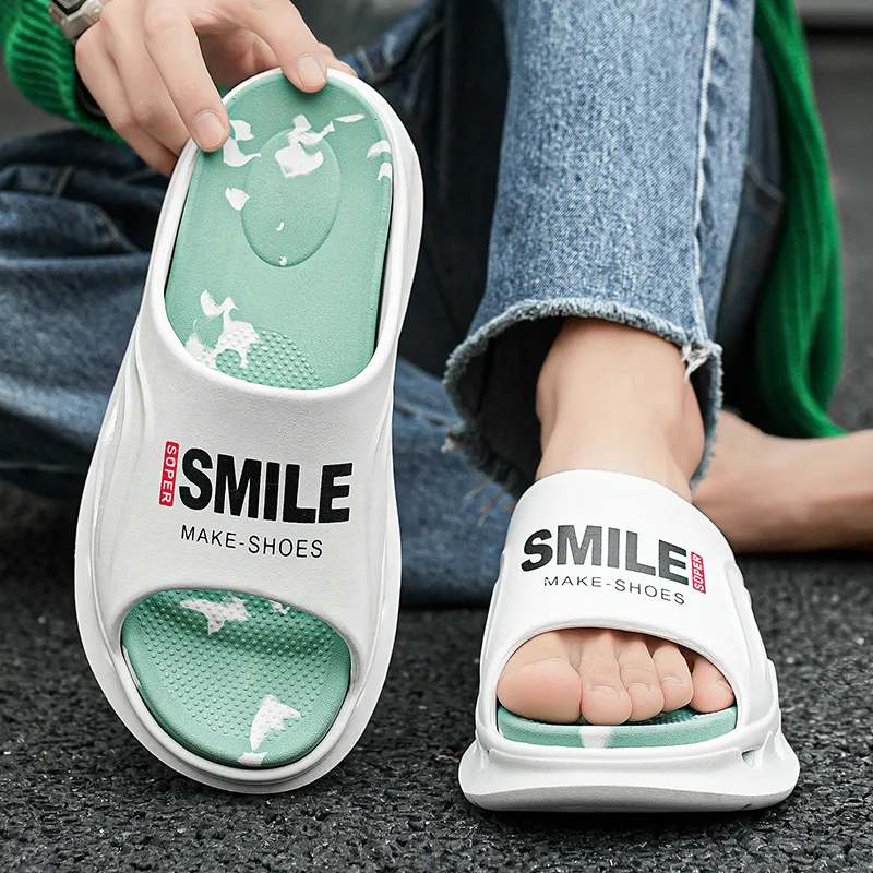 Colorful Creations EVA Cut Out Slip Resistant Abrasion Resistant Odor Resistant Quiet Slide Slippers Unisex-17