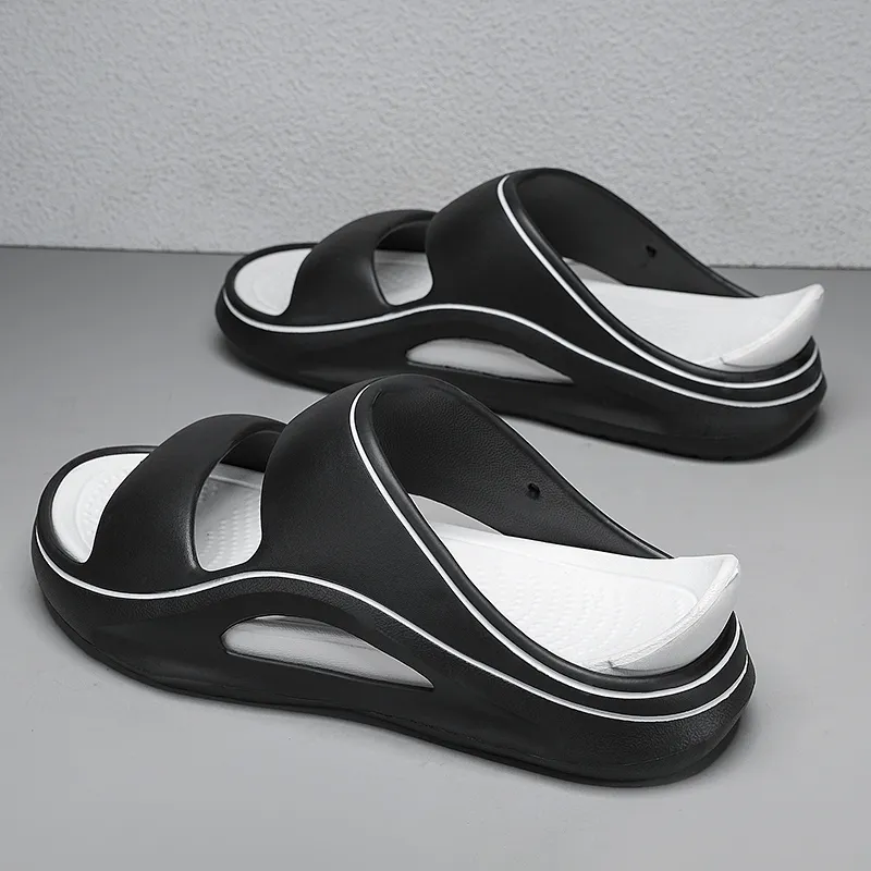 Colorful Creations EVA Cut Out Quiet Slip Resistant Odor Resistant Abrasion Resistant Slide Slippers Men's-2
