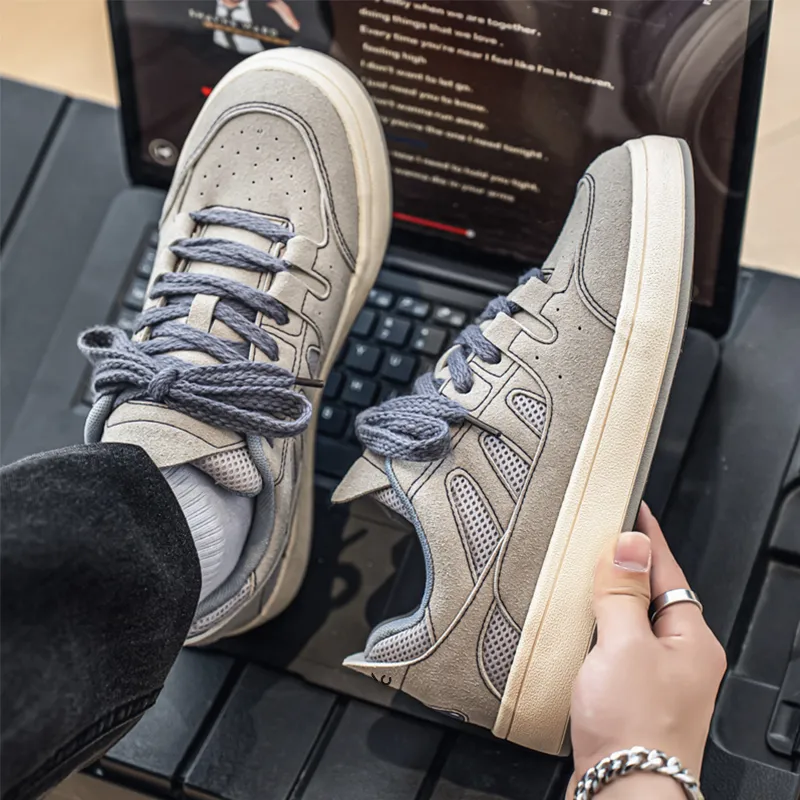 Colorful Creations Height Increasing Abrasion Resistant Slip Resistant Low Top Skateboard Shoes Men's-2