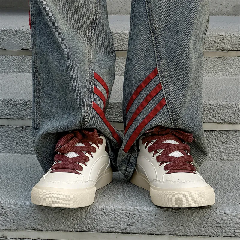 Colorful Creations Height Increasing Abrasion Resistant Breathable Slip Resistant Low Top Skateboard Shoes Men's-10