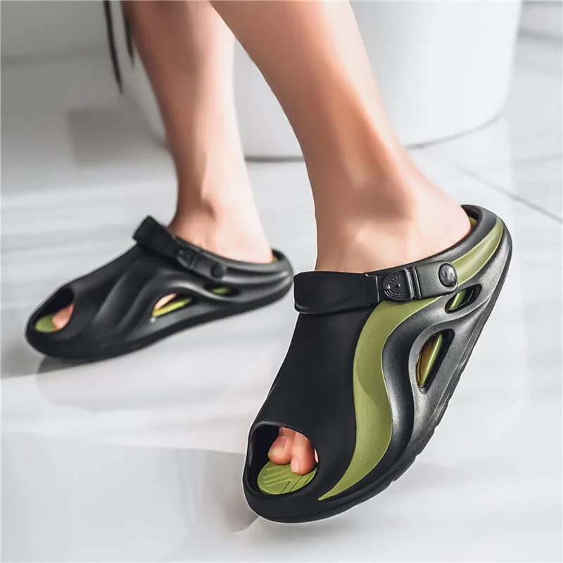 Colorful Creations Beach Sandals Men's-10