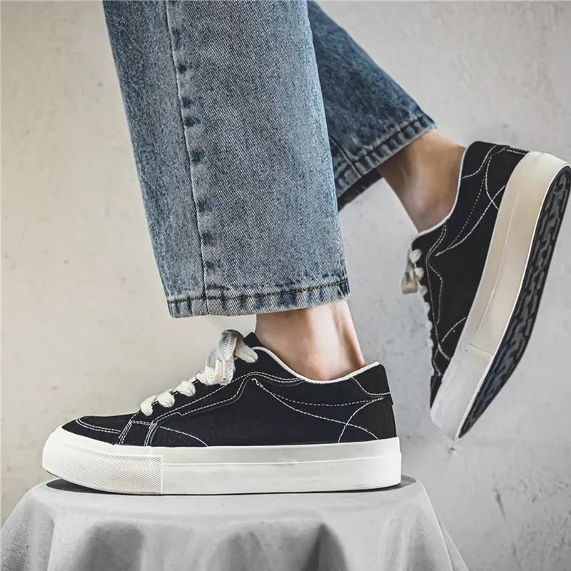 Colorful Creations Height Increasing, Lightweight, Breathable, Slip Resistant Low Top Canvas Shoes Men's Box-9