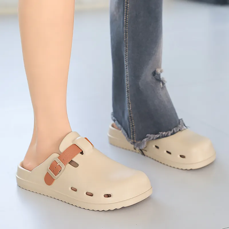 Colorful Creations EVA Quiet Odor Resistant Abrasion Resistant Slip Resistant Closed Toe Slippers Men's-5