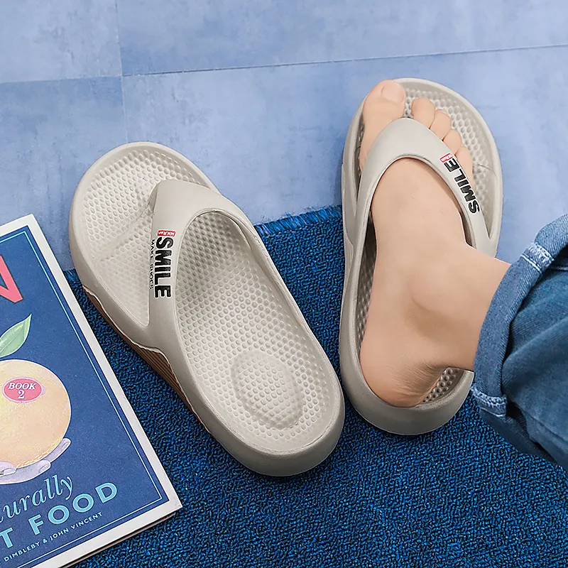 Colorful Creations EVA Quiet Odor Resistant Abrasion Resistant Slip Resistant Massage Flip Flops Men's Box-8