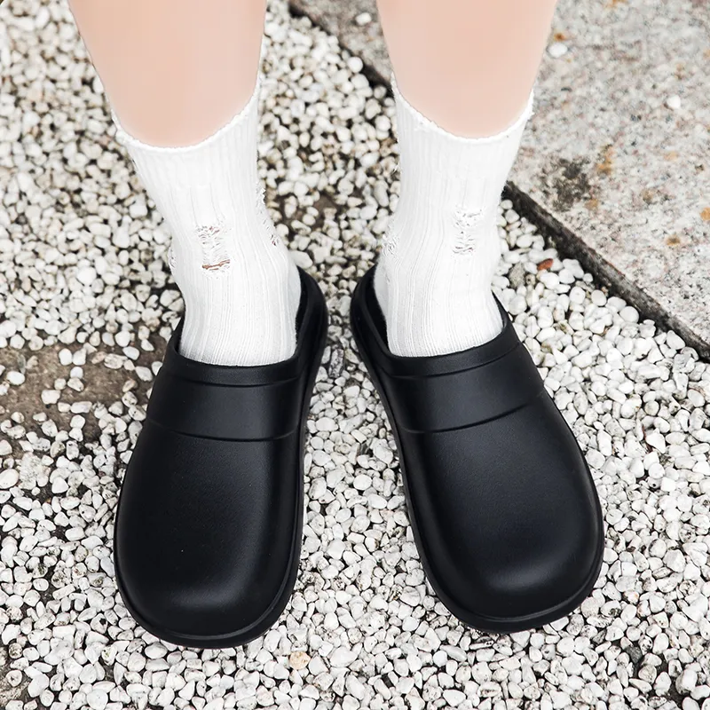 Colorful Creations EVA Cut Out Quiet Odor Resistant Abrasion Resistant Slip Resistant Closed Toe Slippers Men's Box-4