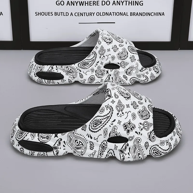 Colorful Creations EVA Cut Out Quiet Slip Resistant Odor Resistant Abrasion Resistant Slide Slippers Unisex-10