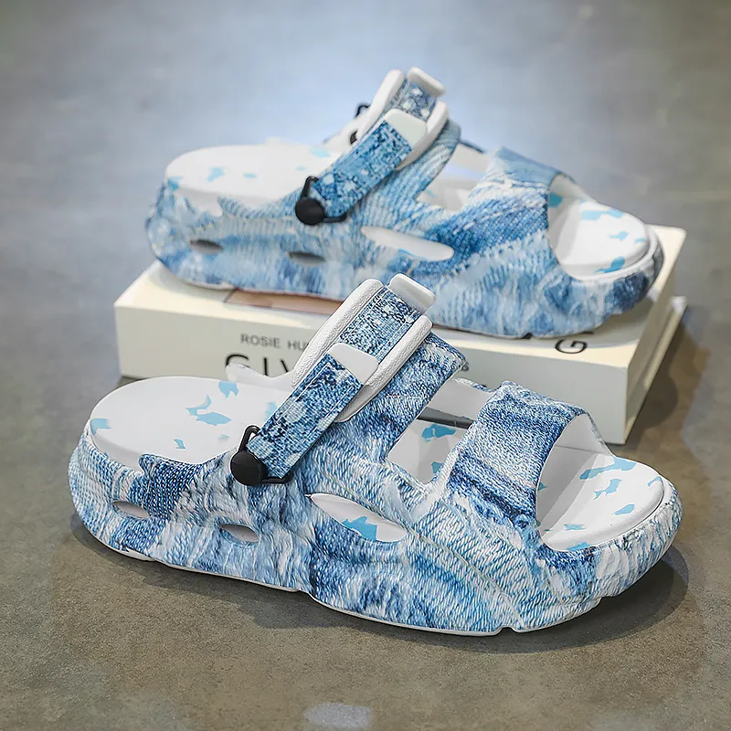 Colorful Creations EVA Quiet Slip Resistant Odor Resistant Abrasion Resistant Slide Slippers Unisex Box-2