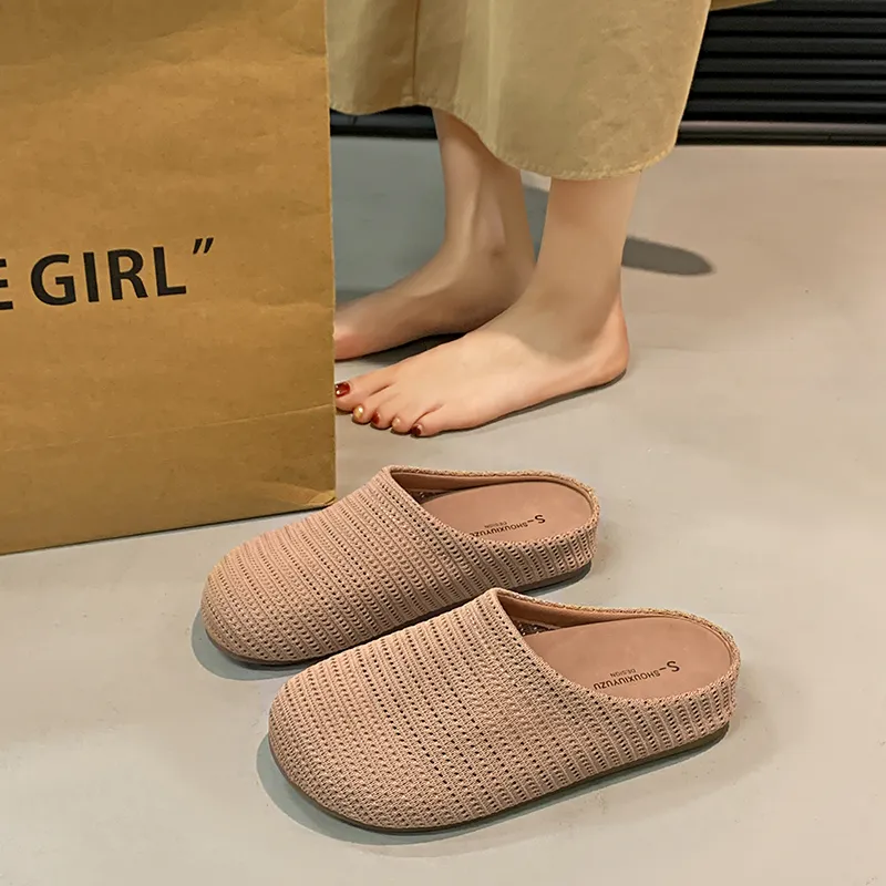 Colorful Creations Stitching Quiet, Odor Resistant, Slip Resistant Closed Toe Slippers Women's Box-12
