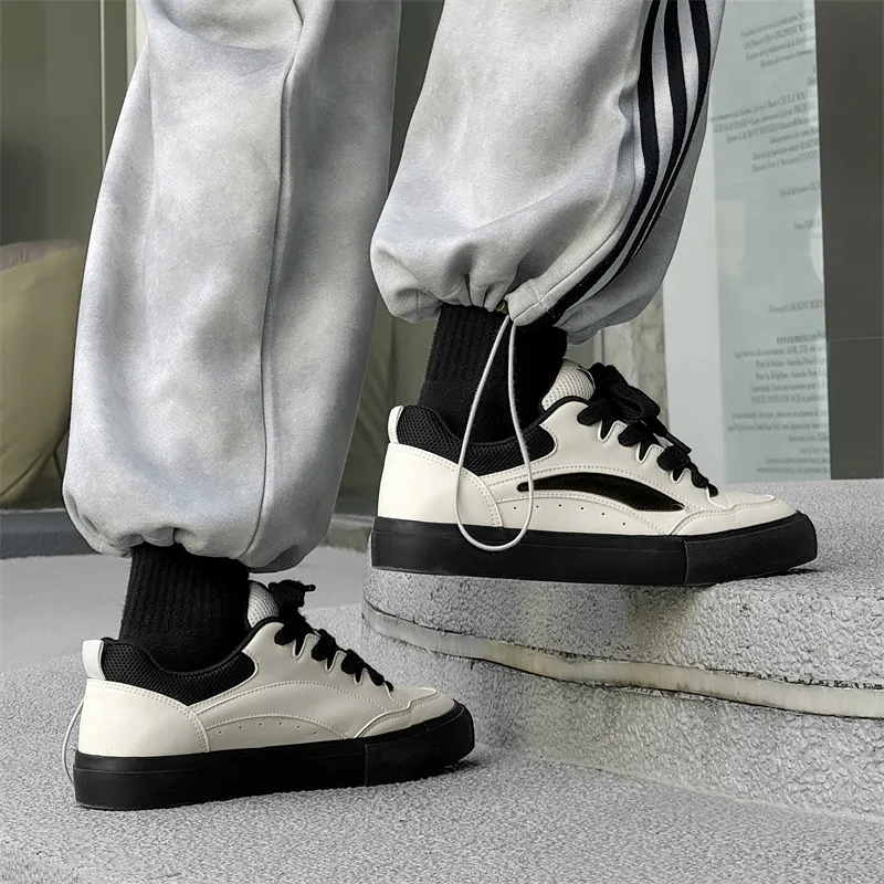 Colorful Creations Height Increasing Abrasion Resistant Breathable Slip Resistant Low Top Skateboard Shoes Men's-16