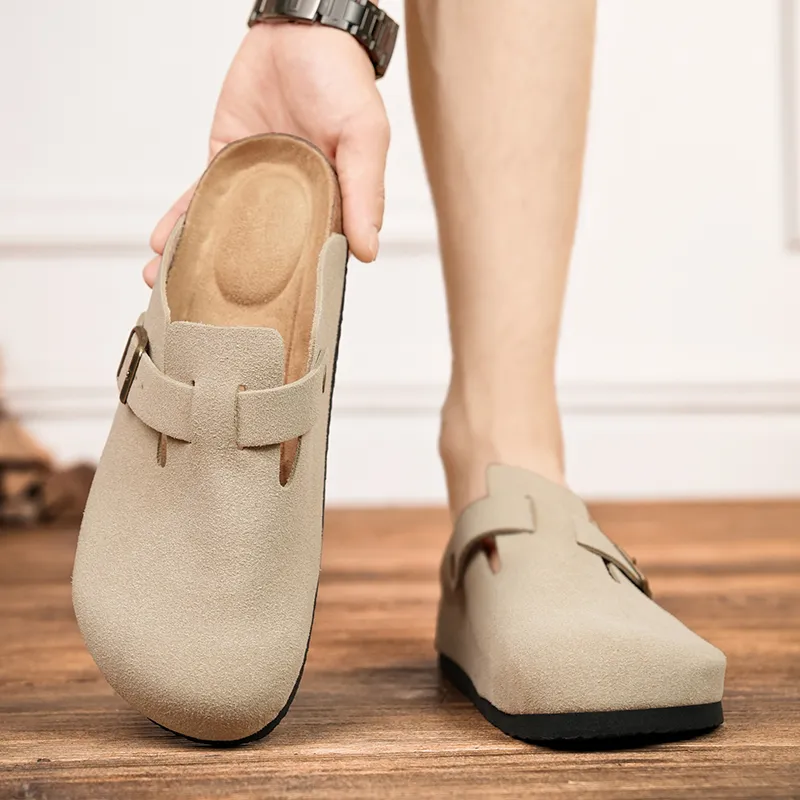 Colorful Creations Cork Sole Odor Resistant Abrasion Resistant Slip Resistant Closed Toe Slippers Unisex-11