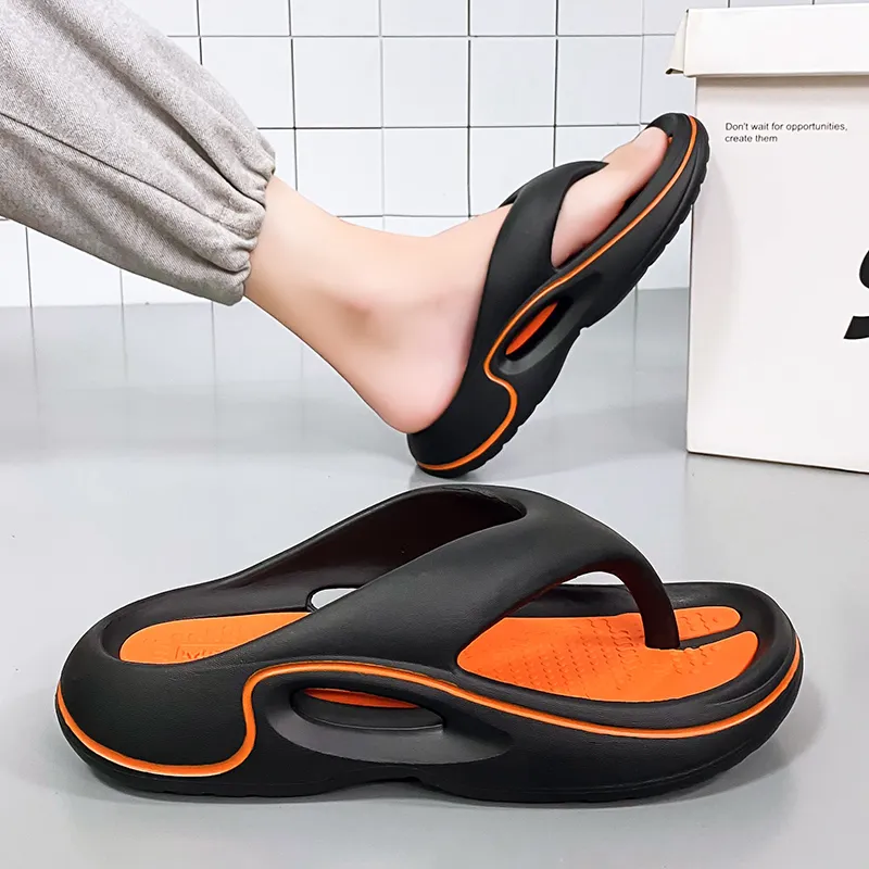 Colorful Creations EVA Slip Resistant Abrasion Resistant Quiet Flip Flops Men's-11