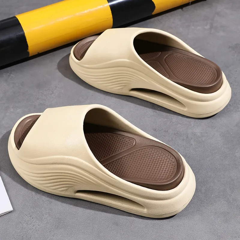 Colorful Creations EVA Cut Out Slip Resistant Abrasion Resistant Odor Resistant Quiet Slide Slippers Men's-14