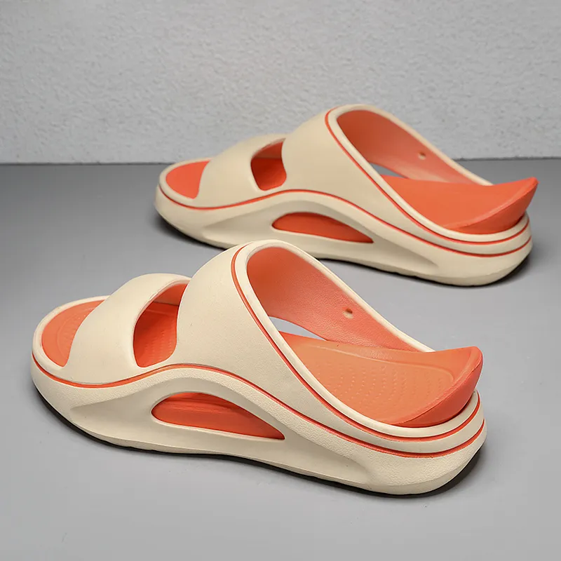 Colorful Creations EVA Cut Out Quiet Slip Resistant Odor Resistant Abrasion Resistant Slide Slippers Men's-17