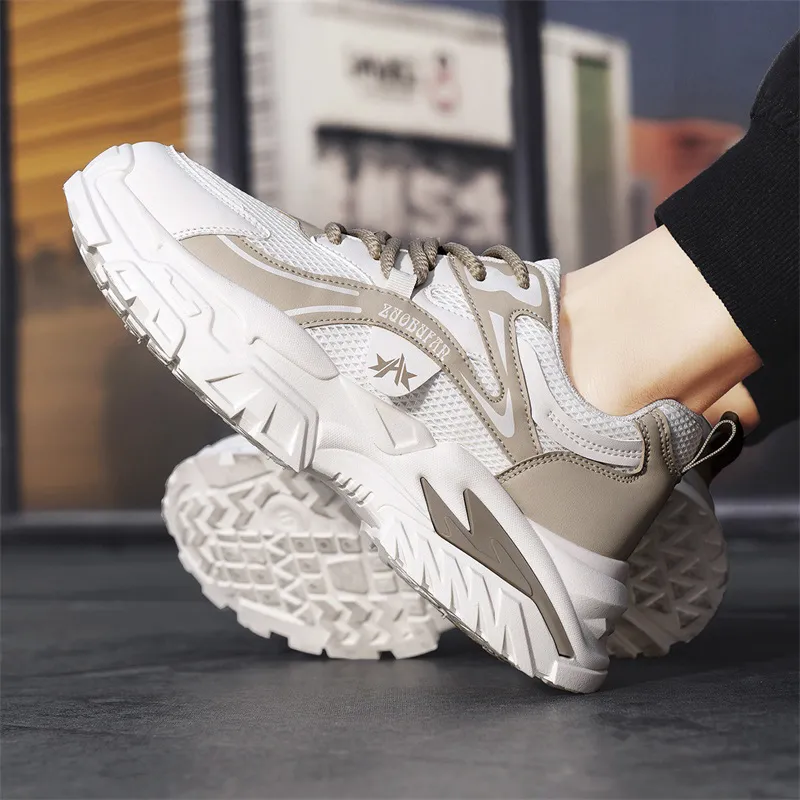 Colorful Creations Height Increasing Abrasion Resistant Lightweight Slip Resistant Low Top Chunky Sneakers Men's-5