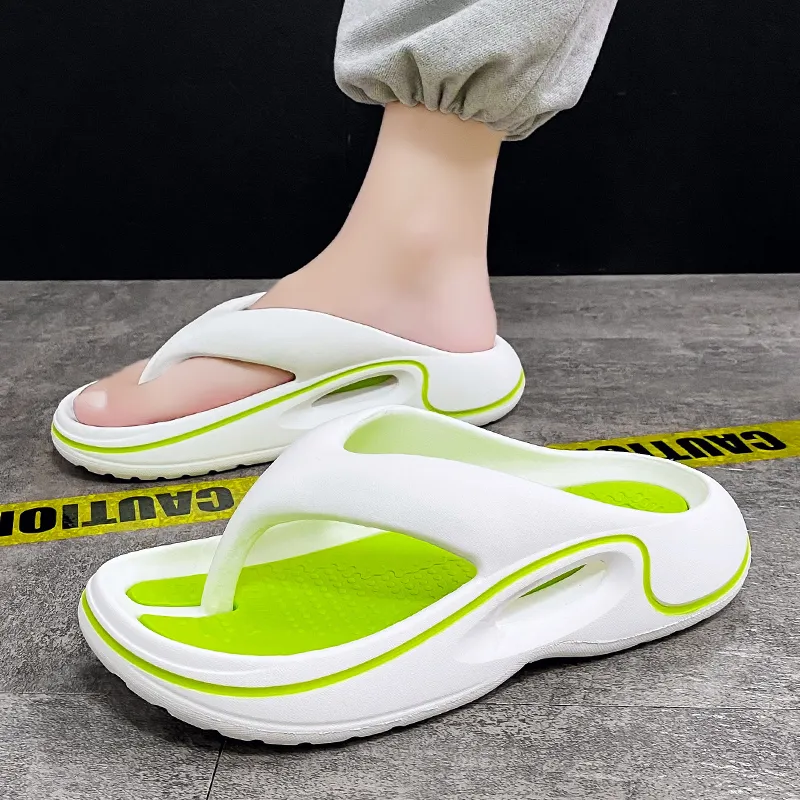 Colorful Creations EVA Slip Resistant Abrasion Resistant Quiet Flip Flops Men's-14