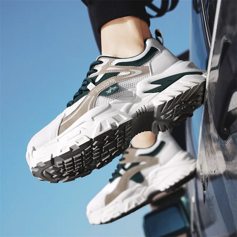 Colorful Creations Height Increasing Abrasion Resistant Lightweight Slip Resistant Low Top Chunky Sneakers Men's-11