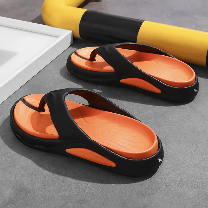 Colorful Creations Quiet Abrasion Resistant Slip Resistant Flip Flops Men's Box-4