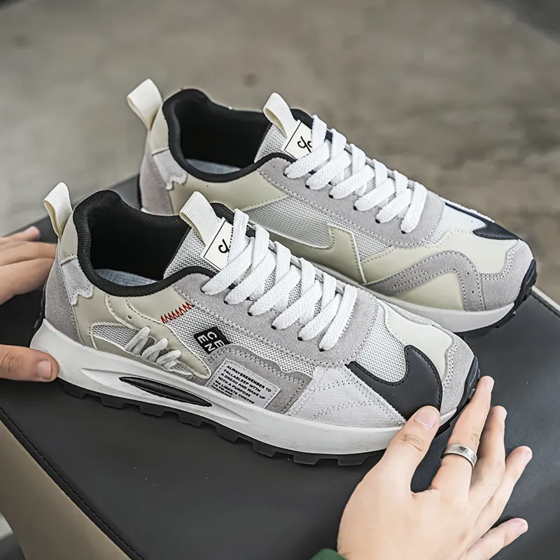 Colorful Creations Slip Resistant, Breathable, Lightweight, Height Increasing Low Top Casual Shoes Men's-8