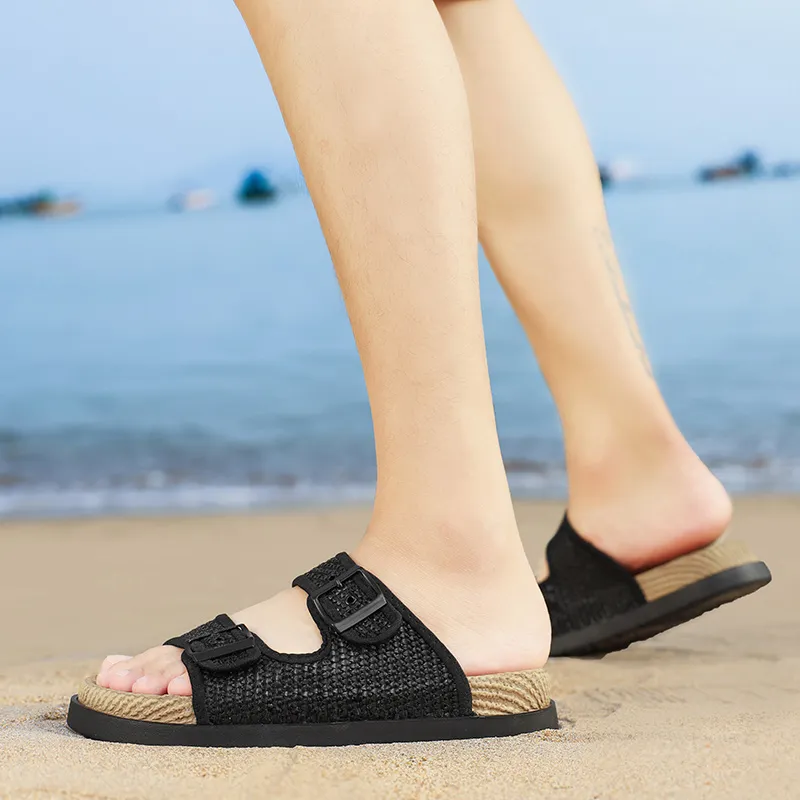 Colorful Creations EVA Cut Out Quiet Slip Resistant Odor Resistant Abrasion Resistant Slide Slippers Men's-10
