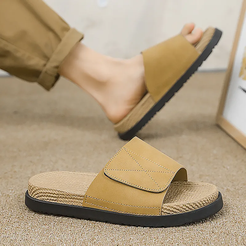 Colorful Creations EVA Cut Out Quiet Slip Resistant Abrasion Resistant Massage Slide Slippers Men's-15