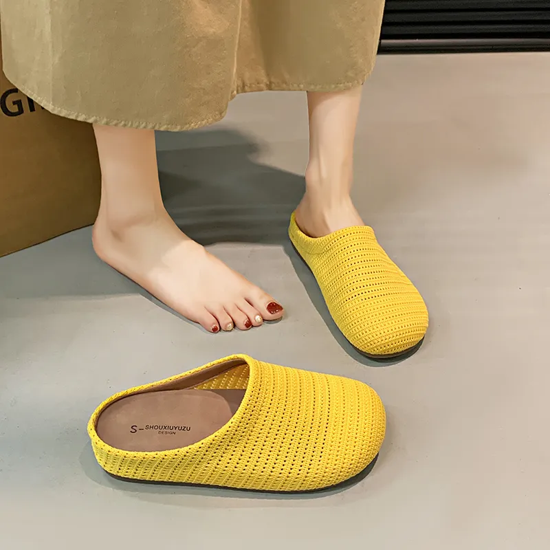 Colorful Creations Stitching Quiet, Odor Resistant, Slip Resistant Closed Toe Slippers Women's Box-18